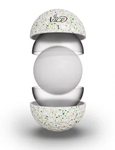 Vice Pro Golf Balls (Dark Green/Yellow Drip)