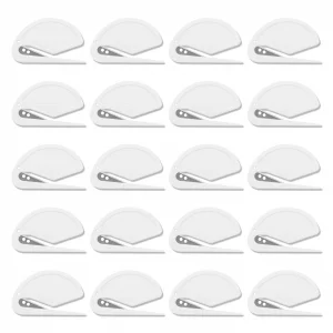 20 Pieces Letter Opener Envelope Slitter,Razor Blade Plastic Openers, Ideal for Office Home Supplies