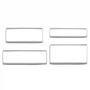 LILIAO Rectangle Cookie Cutter Set, Stainless Steel (Rectangle 4-Piece Set)