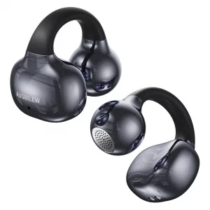 Ausbilew Headphones Wireless Earbuds IPX6 Waterproof Ear Buds,Touch Control Bone Conduction Headphones air Conduction Stereo with 11mm Driver 42 Hour