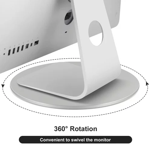 Apple Computer Rotatable 360 Rotation Monitor Swivel Base - Computer Screen Monitor Stand Flat ...