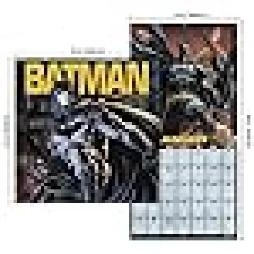 Batman Calendar 2026 - Deluxe 2026 DC Comics Bruce Wayne Wall Calendar ...
