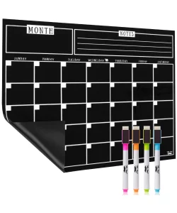 Mr. Pen Magnetic Dry Erase Calendar, 14.7 x 11.8