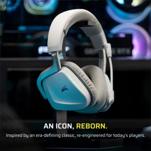 Corsair Void v2 Wireless Gaming Headset with Bluetooth for PC, PS5, PS4, Switch, Mobile  Dolby Atmos, 70 Hr Battery, Dual Wireless, Lightweight, Fas
