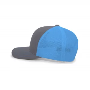 Pacific Headwear Trucker Snapback Cap  Classic Mesh Breathable, Structured Fit & Adjustable Sports Hat TT