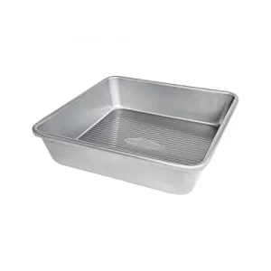 USA Pan Bakeware Seamless Nonstick Square Baking Pan, 8 x 8 x 2