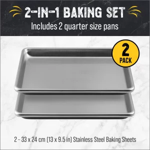 Checkered Chef Baking Sheet Set - 13