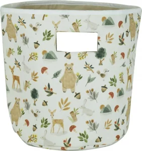 GooseWaddle Soft Storage Baskets for Baby Nursery - 2 Pack Set - Durable & Stylish Bins, Bags, and Organizers - Perfect for Toys & Decor - Nesting De