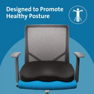 Kensington Seat Cushion for Office, Desk Chair Cushion, Car Seat Cushion, Pain Relief Memory Foam Seat Rest, Computer Chair Pad, Ergonomic Office Cha