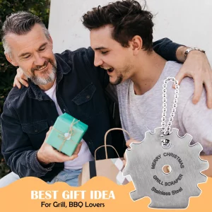 Grill Scraper Stocking Stuffers for Adults Men Women Gifts Teens Gift for Men Who Have Everything Dad Christmas Mom Grandma Grandpa Him Her Stuffer H