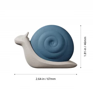 Snail Unboxing Cutter - Sustainable Ceramic Blade Box Cutter (Blue)