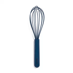 GreenPan Silicone Whisk, Mixing Blending Beating Stirring Cooking Kitchen Utensil, Flexible Rubber Nonstick Cookware, Rigid Steel Core, Heat-Resistan