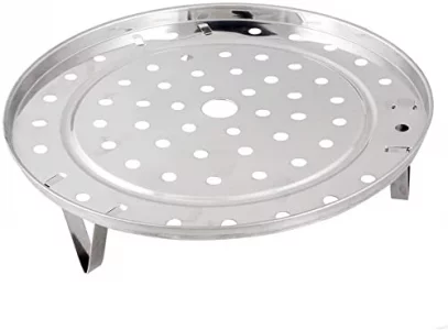 Steaming Rack Household Stainless Steel Cooking Ware Thickened Steaming Rack Stand (6in)