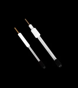 CAULYS Silver Chloride Silver Reference Electrode, Ag/Agcl Reference Electrode, 1 Pcs Silver Silver Chloride Electrode (Diameter 6mmX70mm Length)