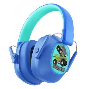 iClever Noise Cancelling Headphones for Kids, SNR 29dB Safety Noise Reduction Ear Muffs for Autism Sensory &Concentration Aid, Ear Hearing Protection