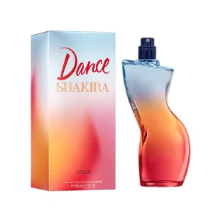Shakira Perfumes - Dance Ocean for Women - Limited Edition - Long Lasting - Fresh and Femenine Fragance - Sweet and Floral Notes - Ideal for Day Wear