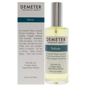 Demeter Vetiver Cologne Spray for Women, 4 Ounce