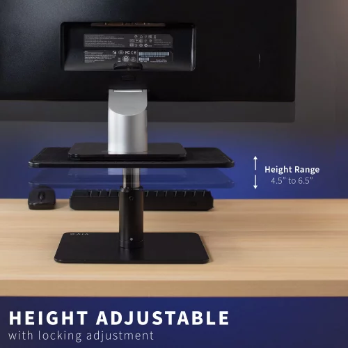 Vivo Computer Hand Riser VIVO Universal Height Adjustable Ergonomic Computer Monitor and Laptop ...