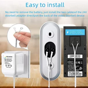 Video doorbell Special Power Transformer, 18V500MA Ring doorbell Power Adapter, Compatible with Ring, Nest, Eufy, Wyze, Arlo Wireless Video doorbell 