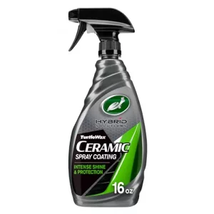Turtle Wax Hybrid Solutions Ceramic Spray Coating, High Shine Car Wax, Offers Durable Paint Protection, Extreme Water Beading Action, Safe for Glass,