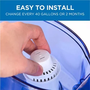 Commercial Cool Brita Filter Replacements, Replacement Water Filters for Standard Brita Water Pitcher, Lasts Up To 60 Gallons, NSF Certified, CCWFB6,