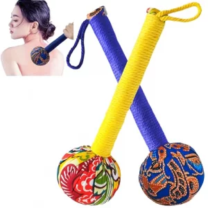 APSWUDR Mugwort Massage Hammer, Back Massager Hammer? Pain Relief Massager for Neck, Back, Shoulder & Body - Handheld Percussion Therapy Tool with US