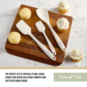 Trudeau Confetti Silicone Utensil Set  11