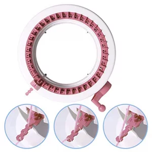 SENTRO 40 Needles Knitting Machine with Electric Adapter, Knitting Board Rotating Double Loom,Smart Weaving Loom Round Knitting Machines, Weaving Loo