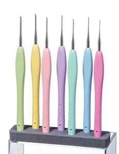 Clover Amour Steel Crochet Hook Set