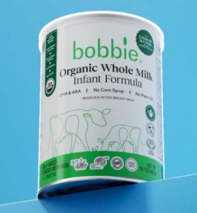 Bobbie Organic Whole Milk Infant Formula