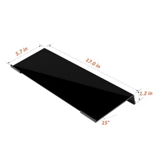Acrylic Computer Keyboard Stand for Desk, Keyboard Riser Tilt Lift, Keyboard Holder for Desktop, Desk Keyboard Lifter?White?