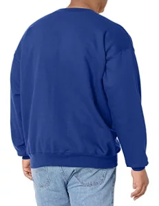 Hanes Men's Ultimate Cotton Heavyweight, Deep Royal, Large