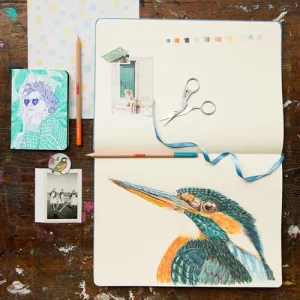 Talens Art Creation Sketchbook Black 12X12 cm, 140 Grams