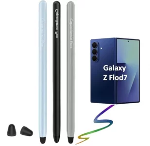 3PCS Stylus Pen for Galaxy Z Fold 7 5G Phones, Supporting Dual Internal and External Screen, Stylus for AMZ Fire Max 11 Pen, Fire HD 8 Pen, Fire HD 1
