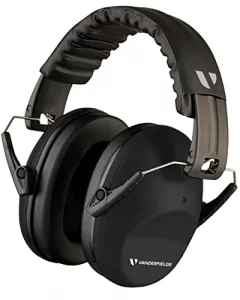 Vanderfields Hearing Protection Ear Muffs for Noise Reduction, 26dB Certified, Noise Cancelling Safety Ear Protection for Shooting, Adult Headphones