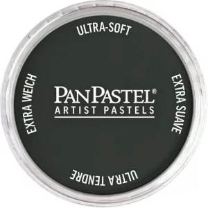 PanPastel Artist Pastels by GOLDEN, Neutral Gray Extra Dark 1, 2.44 / 62mm Pan Diameter, Professional Artist Pastels, Unique Pan Format (cake-like)