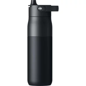 LARQ Bottle Swig Top 34oz - Insulated Stainless Steel Water Bottle With Built-In Silicone Handle | BPA Free | Reusable Water Bottle for Sports, Gym,