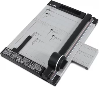 CARL Professional Rotary Paper Cutter with Clear Window 12