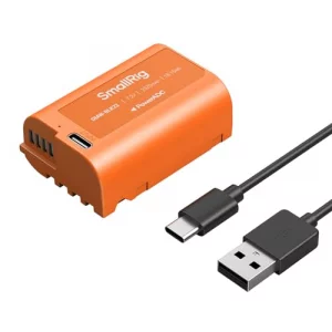 SMALLRIG 2520mAh Replacement USB-C Battery for Panasonic DMW-BLK22, 2.5H Fully Charged, for Panasonic LUMIX GH5 / S5, for LUMIX G5 II, S5 IIX, GH7, G