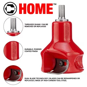 Lumberjack Tools Tenon Cutter for Log Furniture, 1