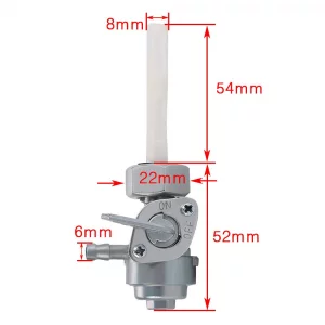 Savior Generator Petcock Fuel Gas Tank Switch Shut Off Valve for Predator Champion Generac Etq Homelite Husky Powermax Replace 0j0974 (16mm x 1.5mm)