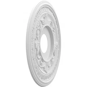 Ekena Millwork CMP16BA Baltimore Thermoformed PVC Ceiling Medallion (Fits Canopies up to 6 1/2