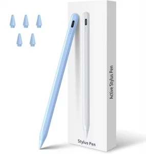 Stylus Pen for iPad 11th&10th&9th Generation,Fast Charge Pencil for Apple iPad,Palm Rejection,Tilt Sensitivity,Compatible with 2018-2025 iPad11/10/9/