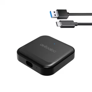Wireless CarbitLink USB Dongle with CarPlay/Android Auto Plug and Play for OEM Carbit Link/Smart Link/Phone Link/Easy Connect Functionality Version 6
