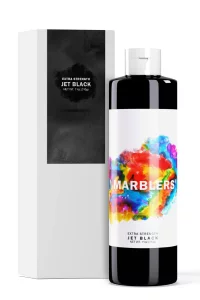 MARBLERS Liquid Colorant 11oz (310g) [Jet Black] | Water-Based | Highly Concentrated | Tint, Pigment | Odorless | Non-Toxic | Concrete, Cement, Morta
