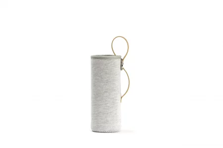 LARQ Bottle Limited Edition Travel Sleeve with Easy-Carry Leather Strap - 17 oz/24 oz, Heather Grey