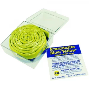 Polymeric Systems Kneadatite Blue/Yellow Epoxy Putty Tape 90cm Green Stuff