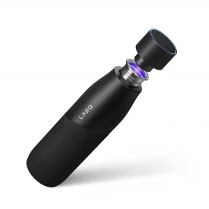 LARQ Bottle Movement PureVis 32 oz- Lightweight Self-Cleaning and Non-Insulated Stainless Steel Water Bottle with UV Water Purifier | Reusable & Trav