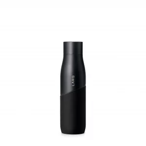 LARQ Bottle Movement PureVis 24 oz - Lightweight Self-Cleaning and Non-Insulated Stainless Steel Water Bottle with UV Water Purifier | Reusable & Tra