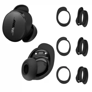 [3 Pairs] Ear Tips Covers for New Bose QuietComfort Earbuds, Sport Anti-Slip EarTips Silicone Anti Scratches Replacement Ear Covers Earbuds Accessori